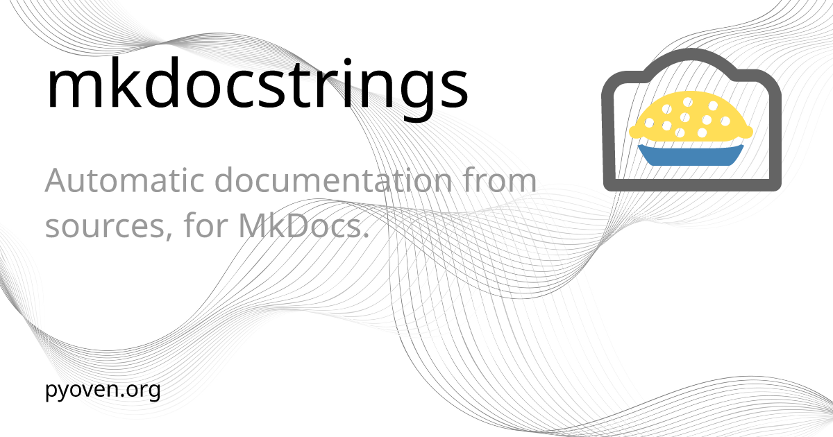 mkdocstrings - Oven