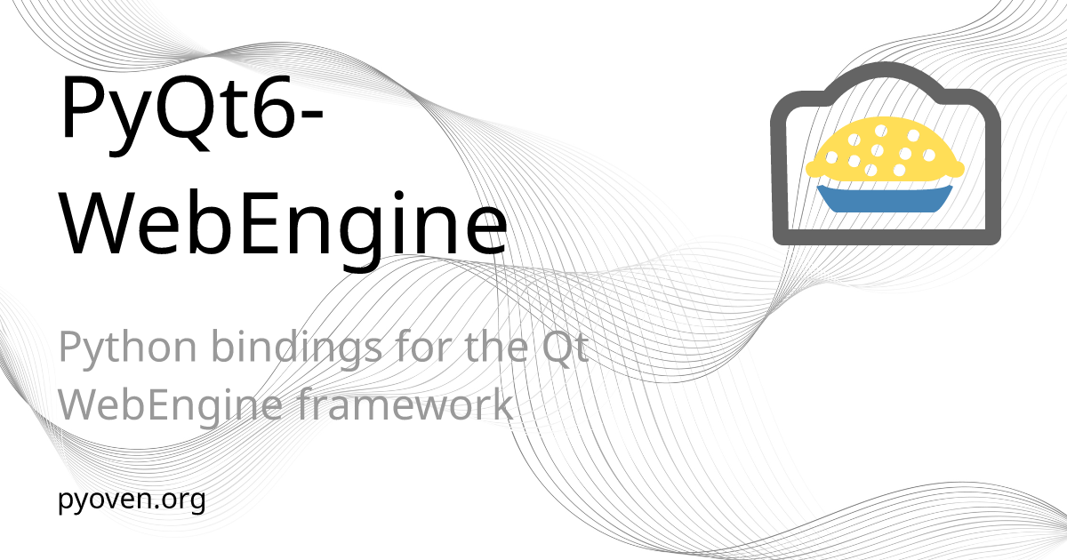 PyQt6-WebEngine - Oven